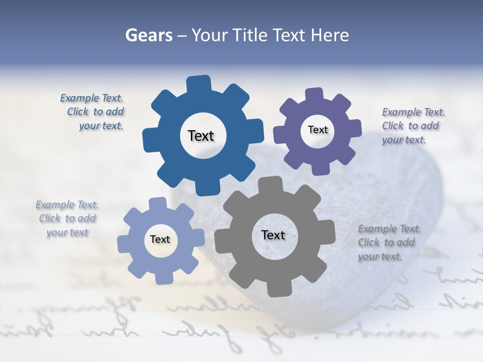 Love Letter Romantic Symbol PowerPoint Template