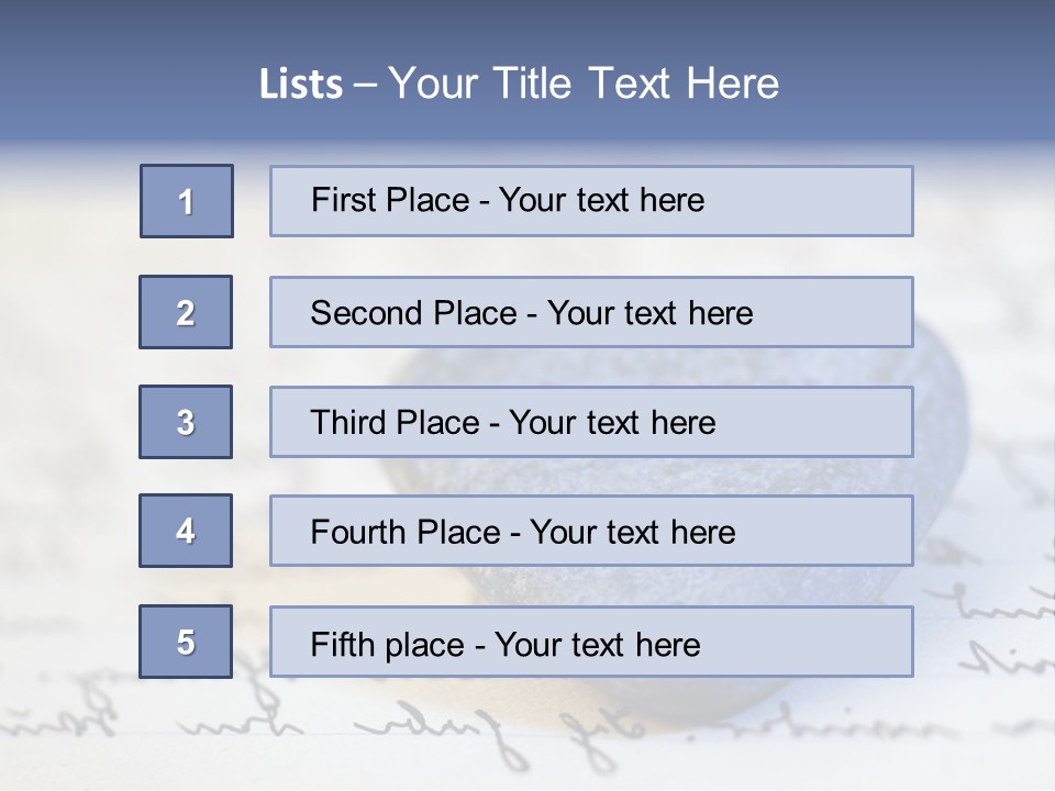 Love Letter Romantic Symbol PowerPoint Template