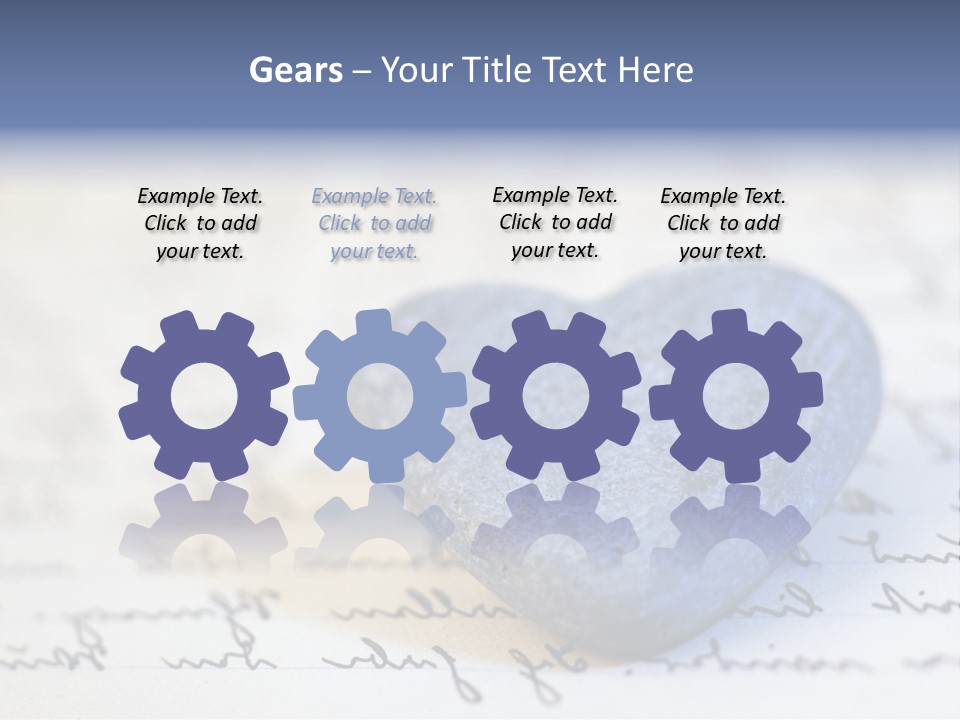 Love Letter Romantic Symbol PowerPoint Template