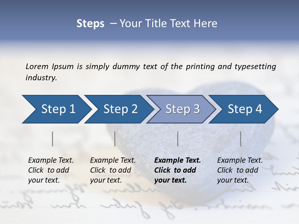 Love Letter Romantic Symbol PowerPoint Template