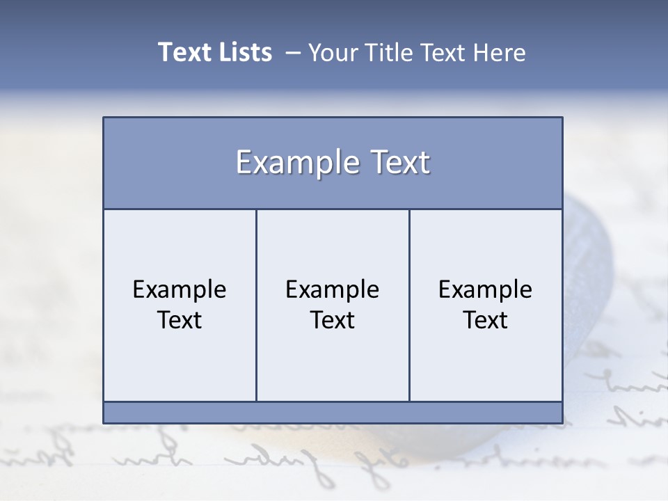 Love Letter Romantic Symbol PowerPoint Template