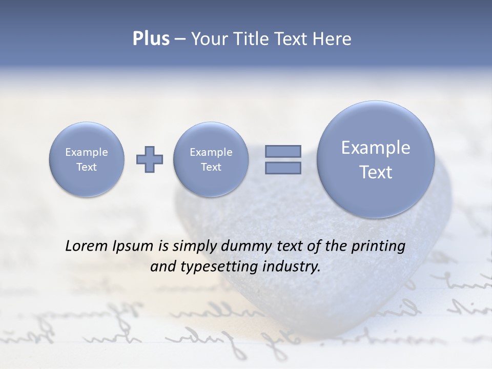 Love Letter Romantic Symbol PowerPoint Template