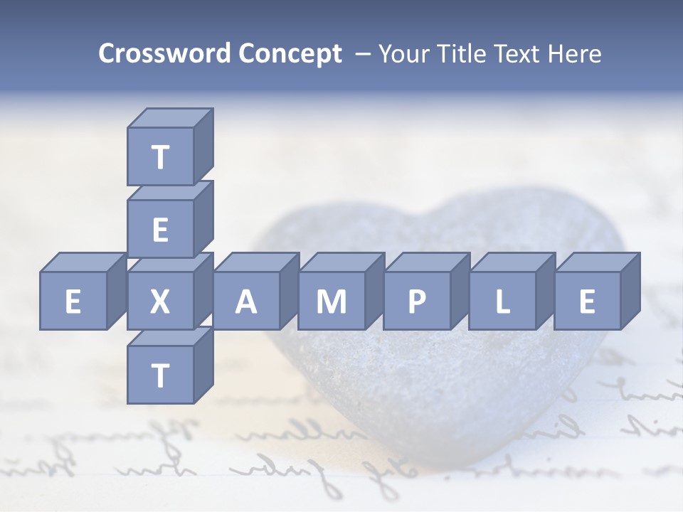 Love Letter Romantic Symbol PowerPoint Template