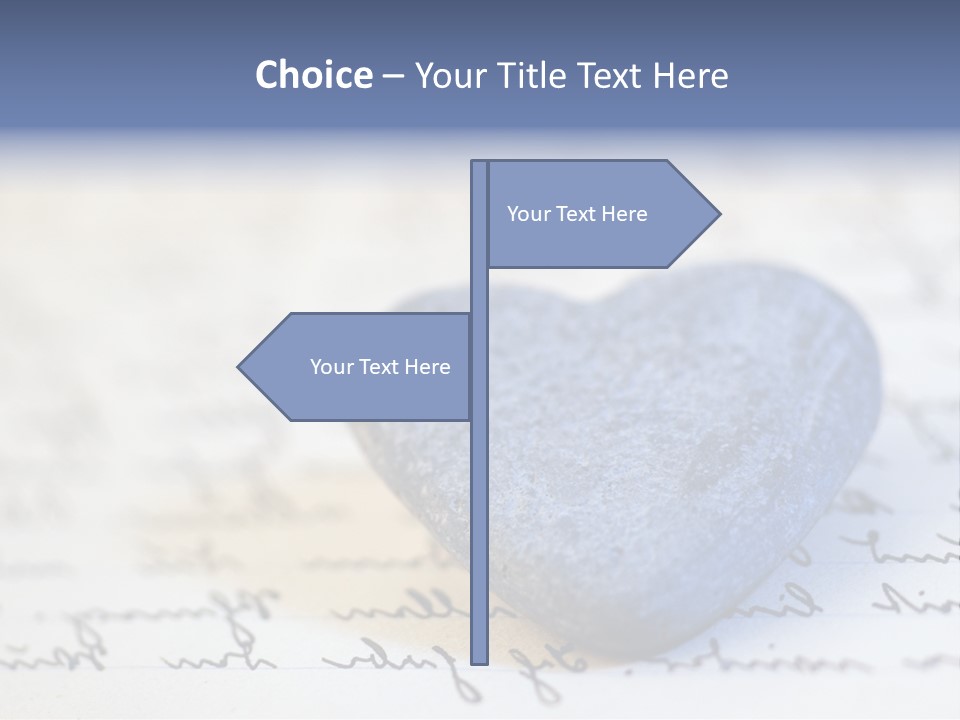 Love Letter Romantic Symbol PowerPoint Template