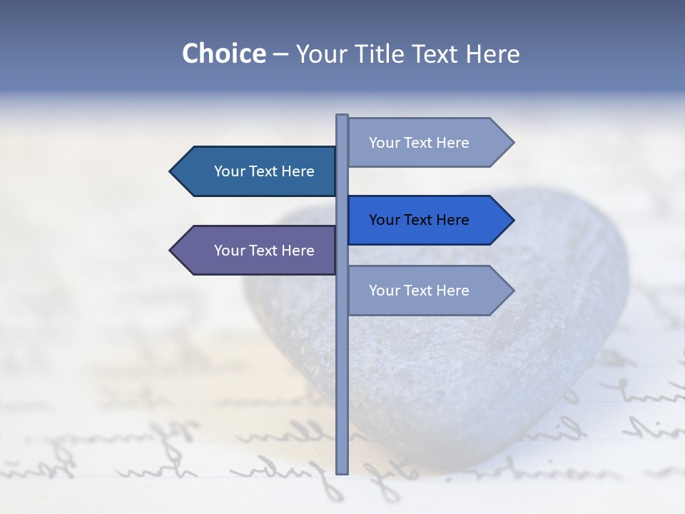 Love Letter Romantic Symbol PowerPoint Template