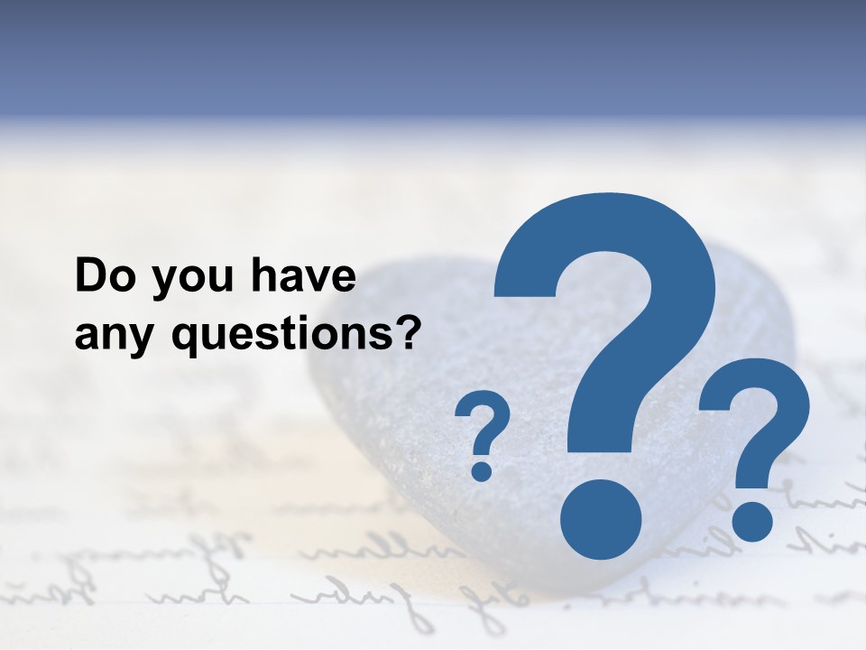 Love Letter Romantic Symbol PowerPoint Template