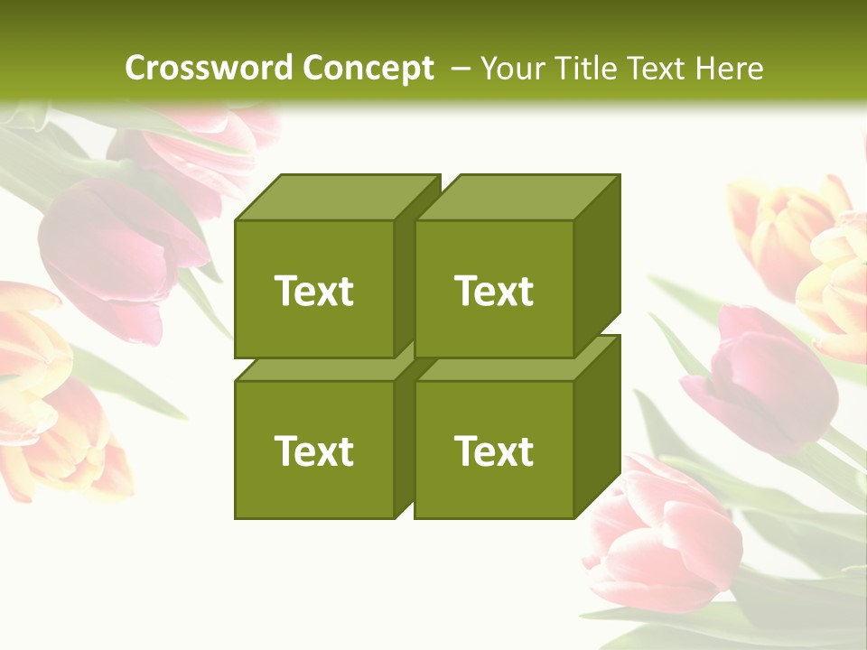 Colorful Floral Flowers PowerPoint Template