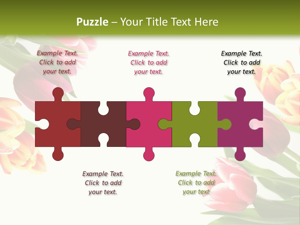 Colorful Floral Flowers PowerPoint Template