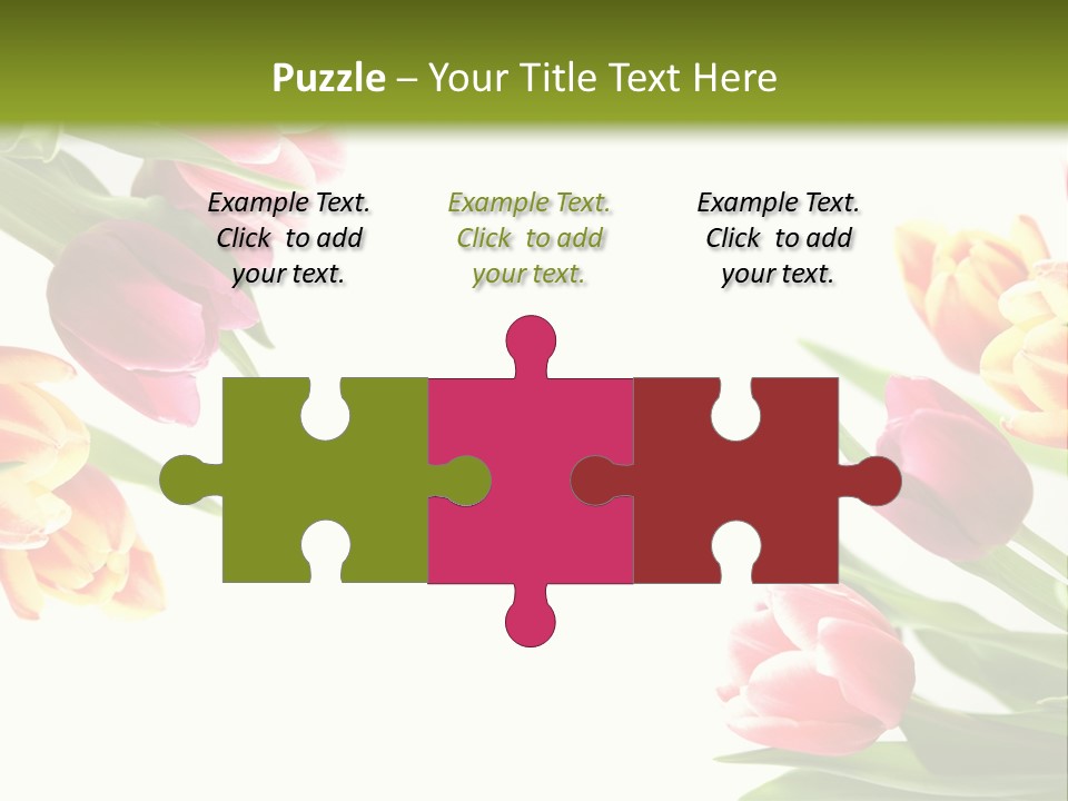 Colorful Floral Flowers PowerPoint Template