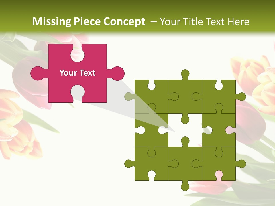 Colorful Floral Flowers PowerPoint Template