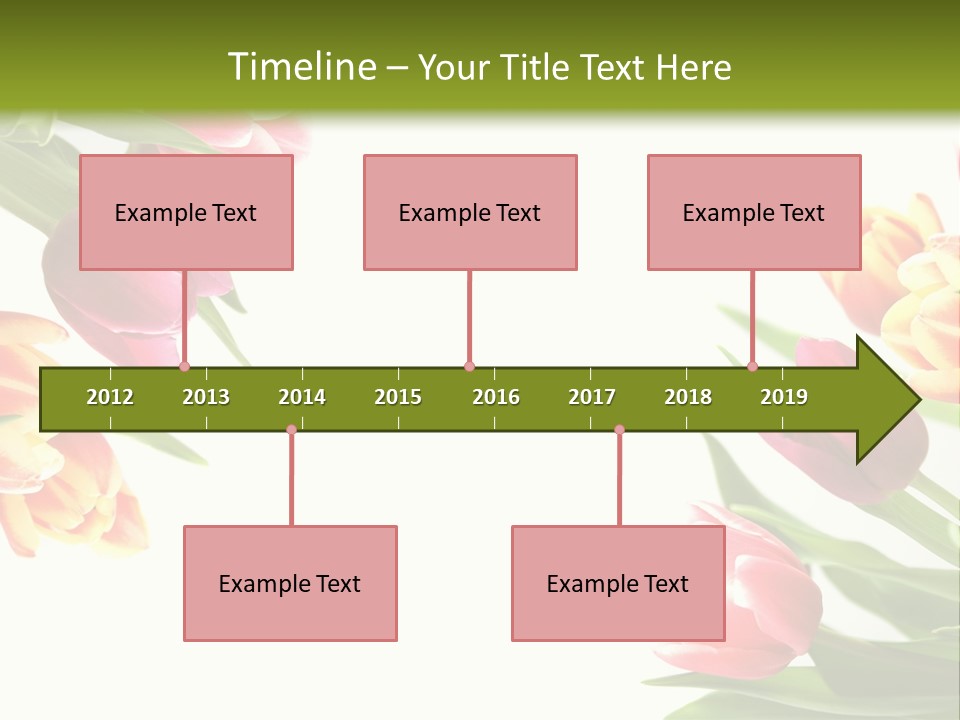 Colorful Floral Flowers PowerPoint Template