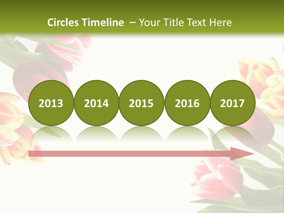 Colorful Floral Flowers PowerPoint Template