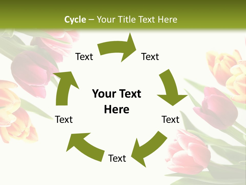 Colorful Floral Flowers PowerPoint Template