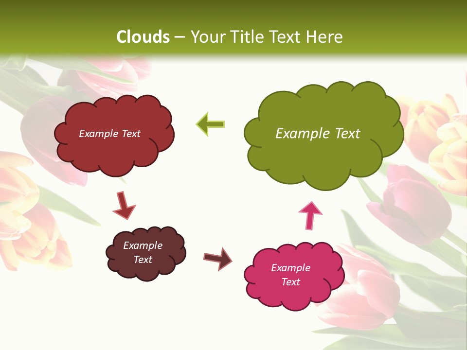 Colorful Floral Flowers PowerPoint Template