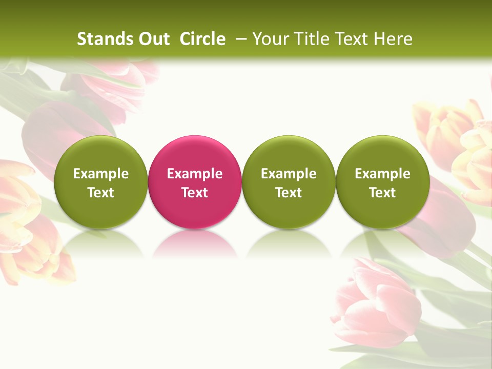 Colorful Floral Flowers PowerPoint Template