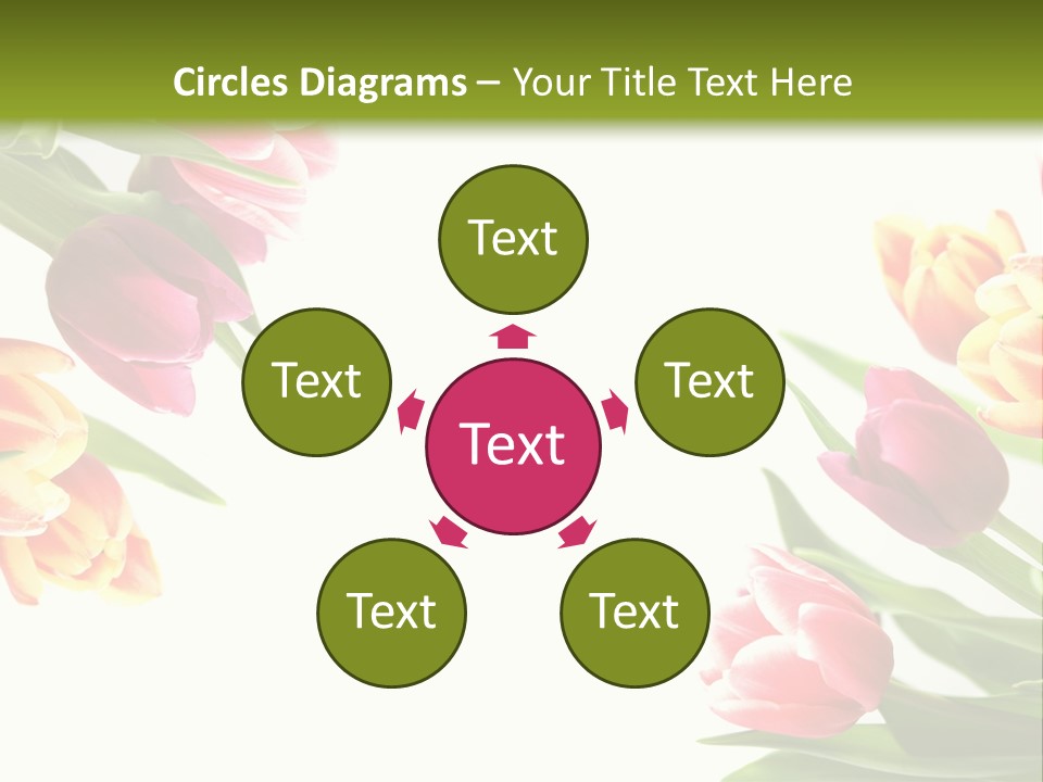 Colorful Floral Flowers PowerPoint Template