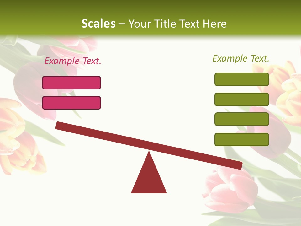 Colorful Floral Flowers PowerPoint Template