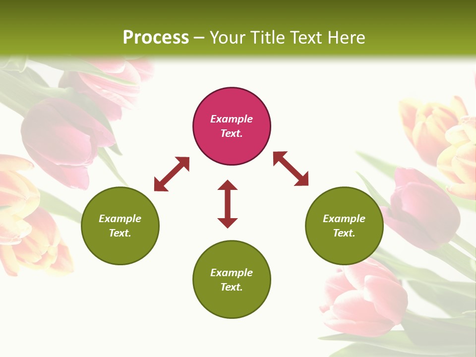 Colorful Floral Flowers PowerPoint Template