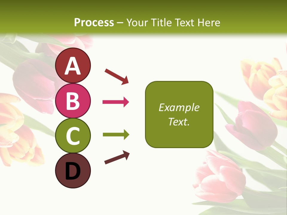 Colorful Floral Flowers PowerPoint Template