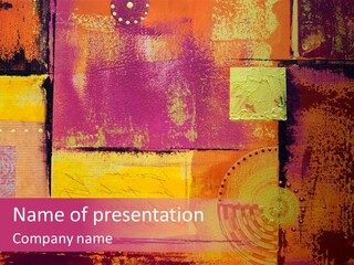 Background Modern Colorful PowerPoint Template