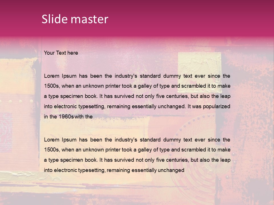 Background Modern Colorful PowerPoint Template