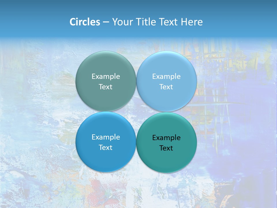 Art Abstract Background PowerPoint Template