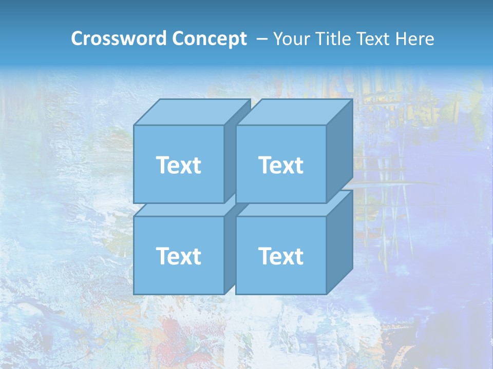 Art Abstract Background PowerPoint Template