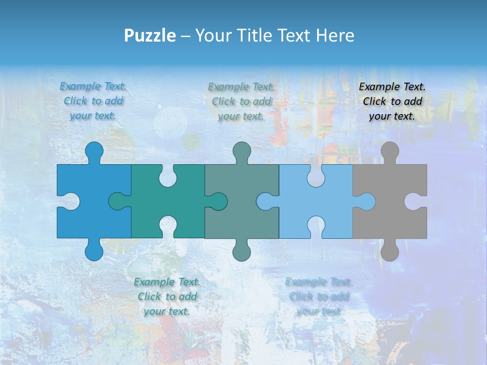 Art Abstract Background PowerPoint Template