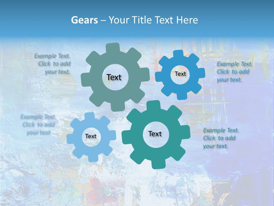 Art Abstract Background PowerPoint Template