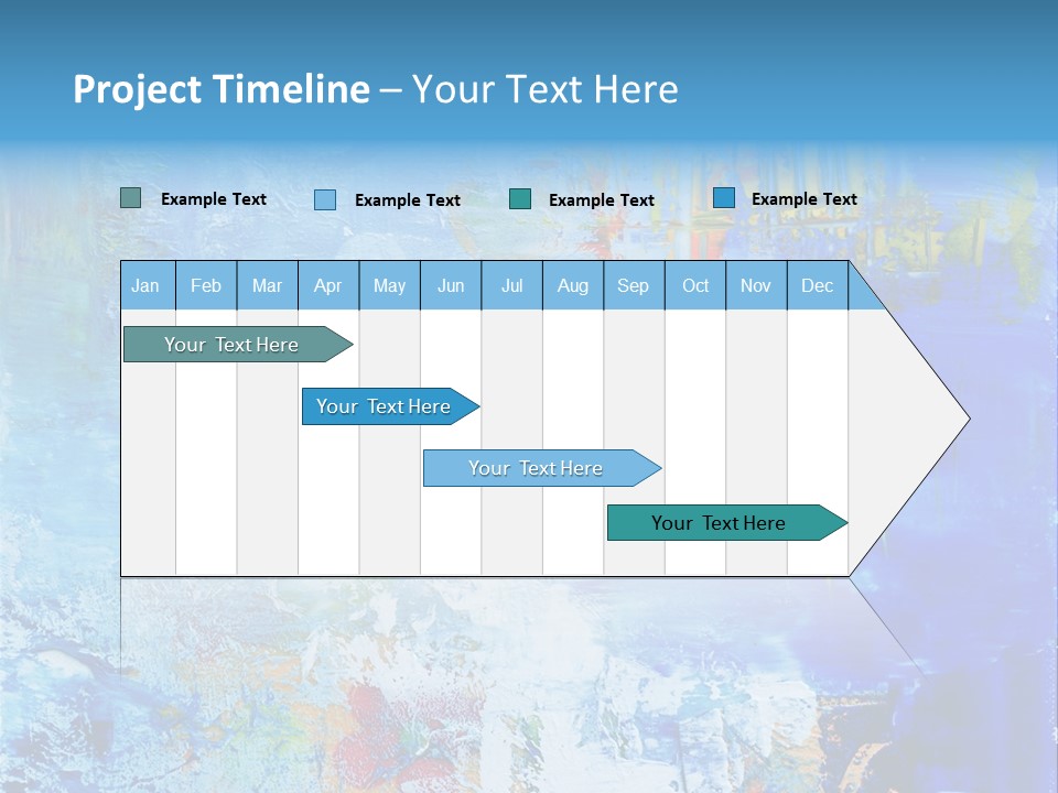 Art Abstract Background PowerPoint Template