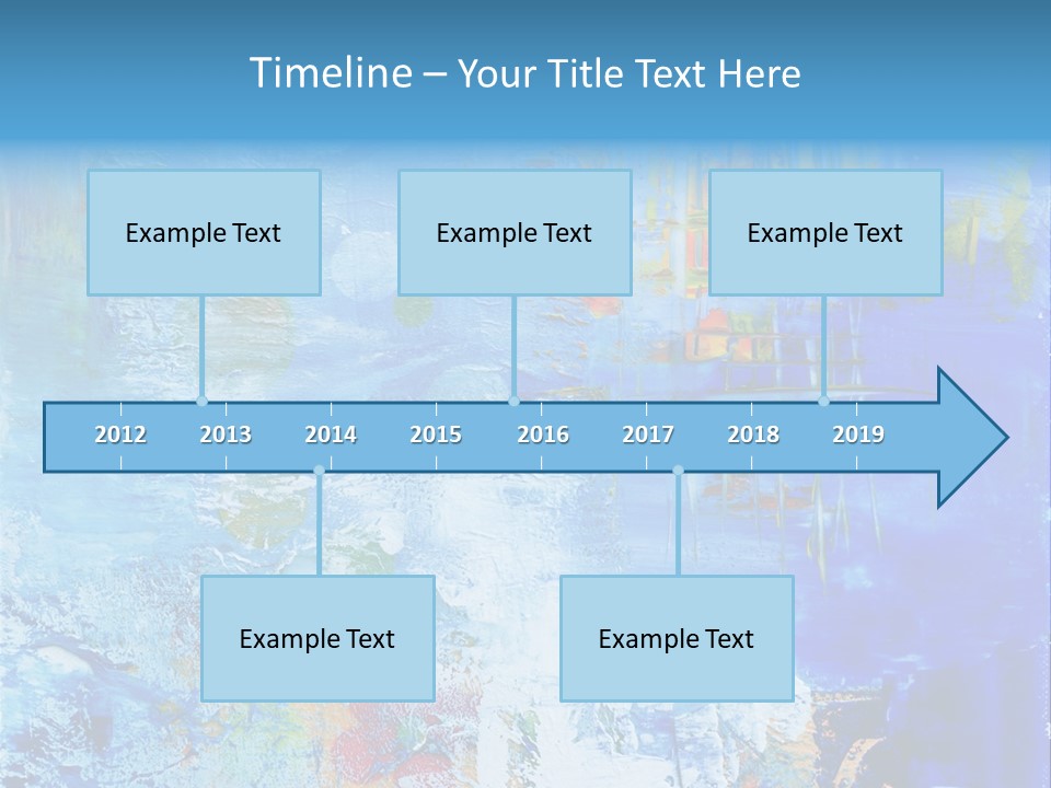Art Abstract Background PowerPoint Template