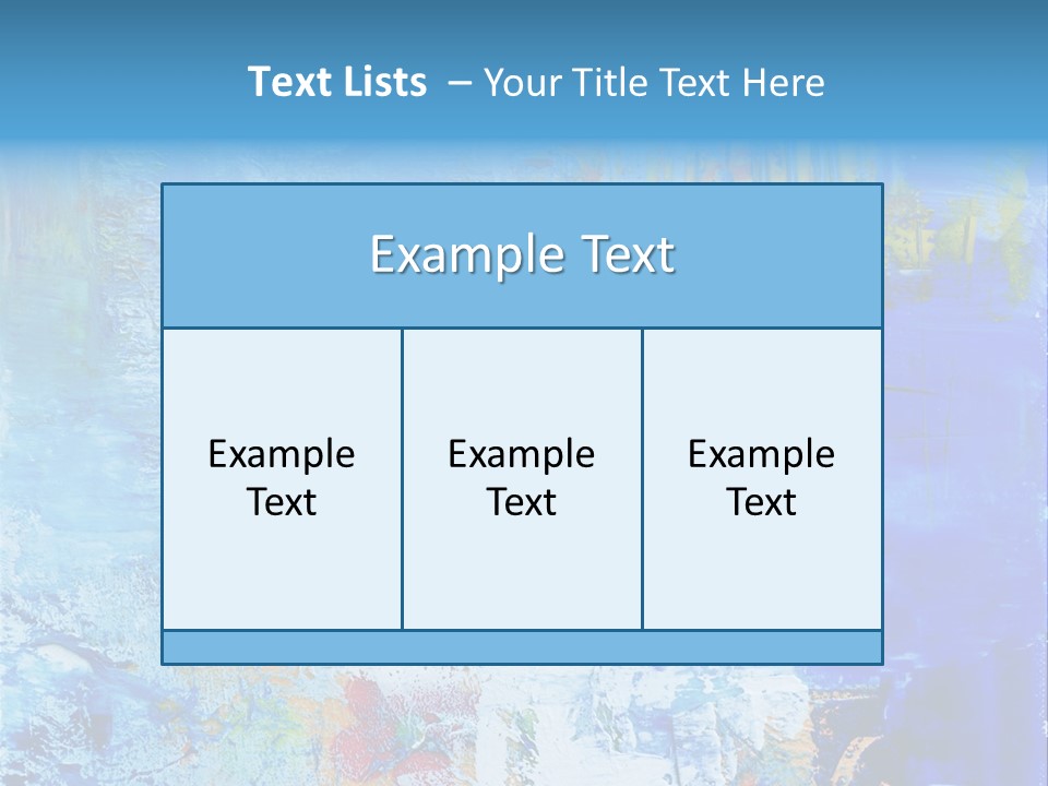 Art Abstract Background PowerPoint Template