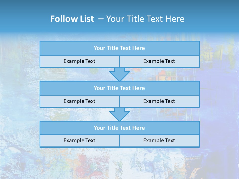 Art Abstract Background PowerPoint Template