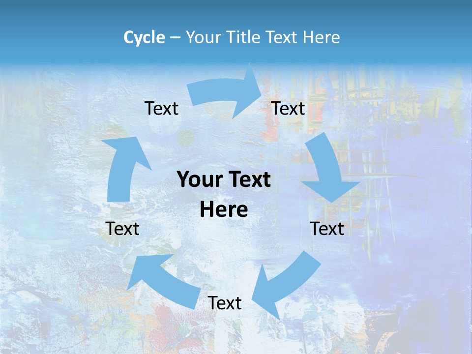 Art Abstract Background PowerPoint Template