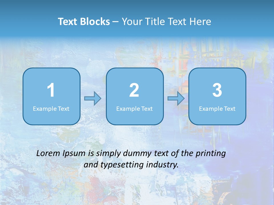 Art Abstract Background PowerPoint Template