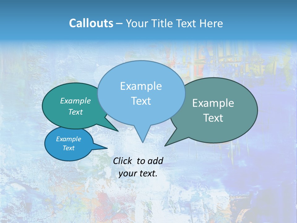 Art Abstract Background PowerPoint Template