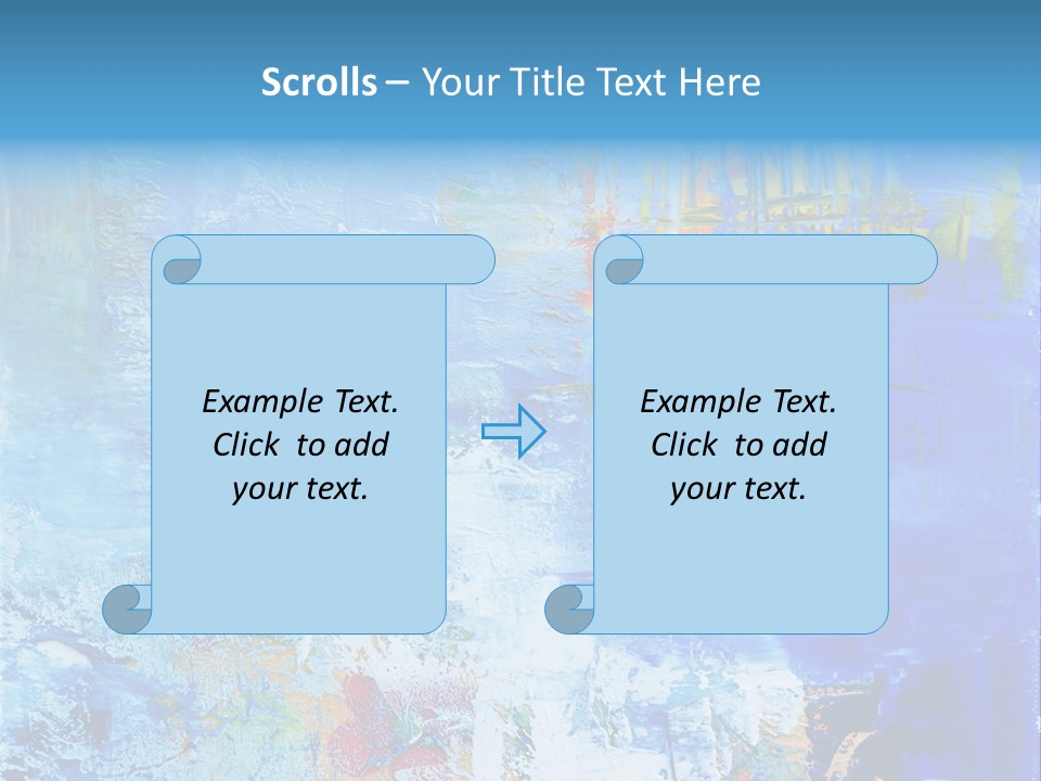 Art Abstract Background PowerPoint Template