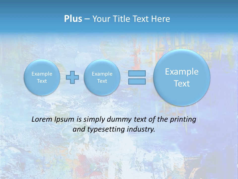 Art Abstract Background PowerPoint Template