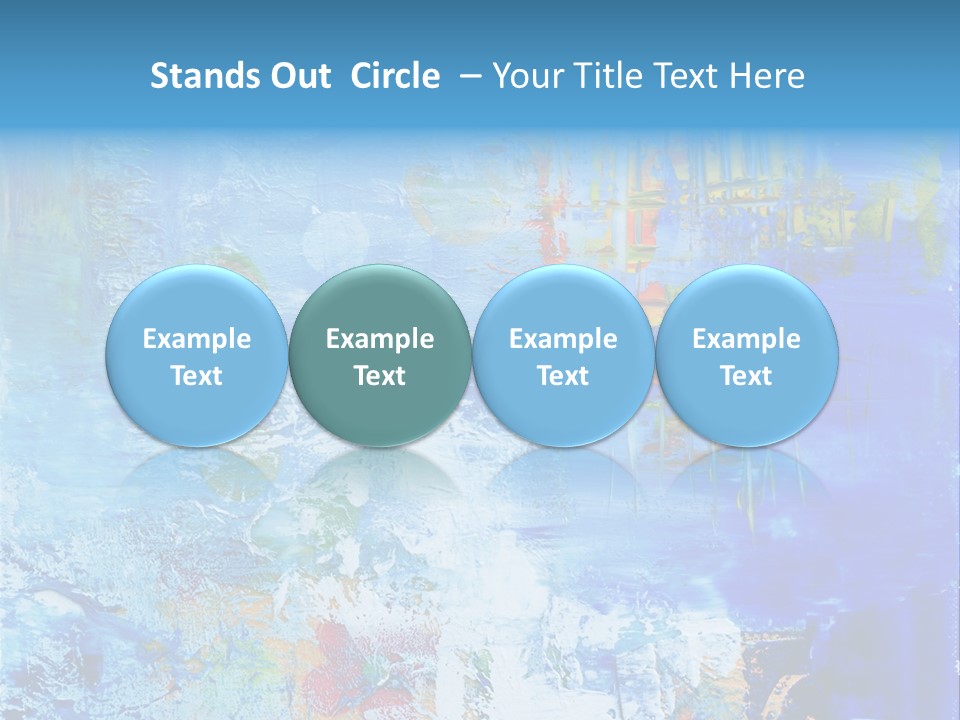 Art Abstract Background PowerPoint Template