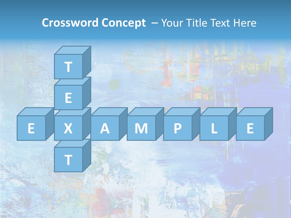 Art Abstract Background PowerPoint Template