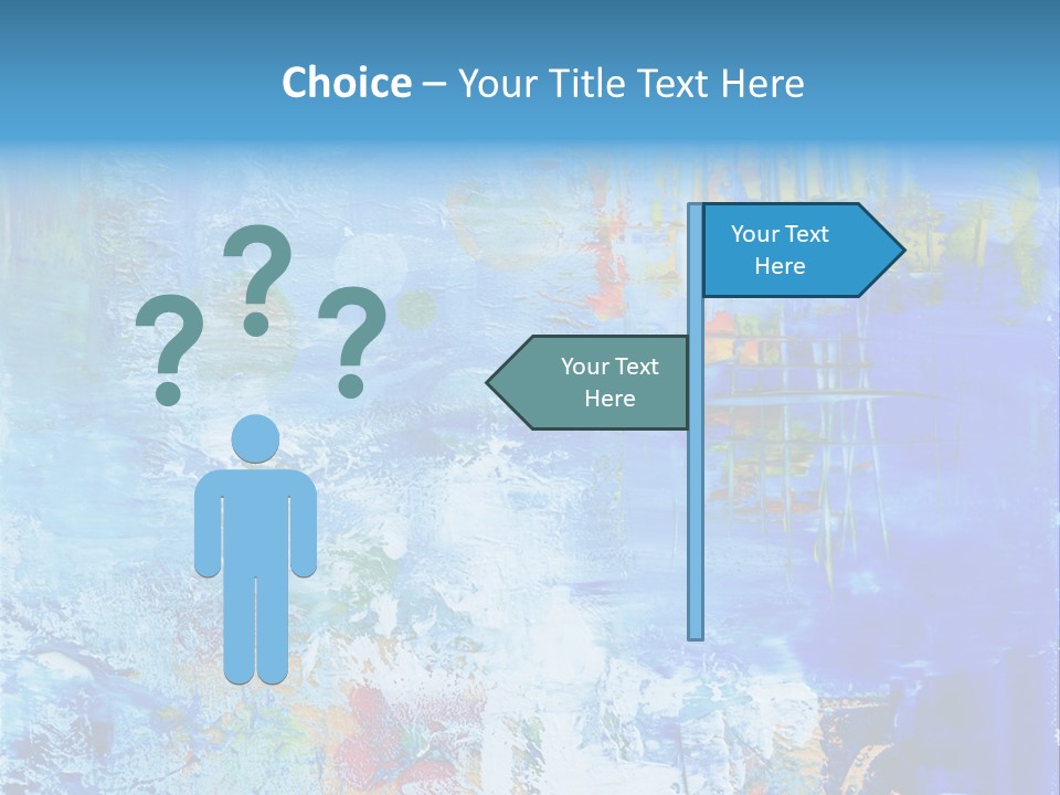 Art Abstract Background PowerPoint Template