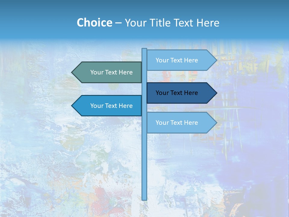 Art Abstract Background PowerPoint Template