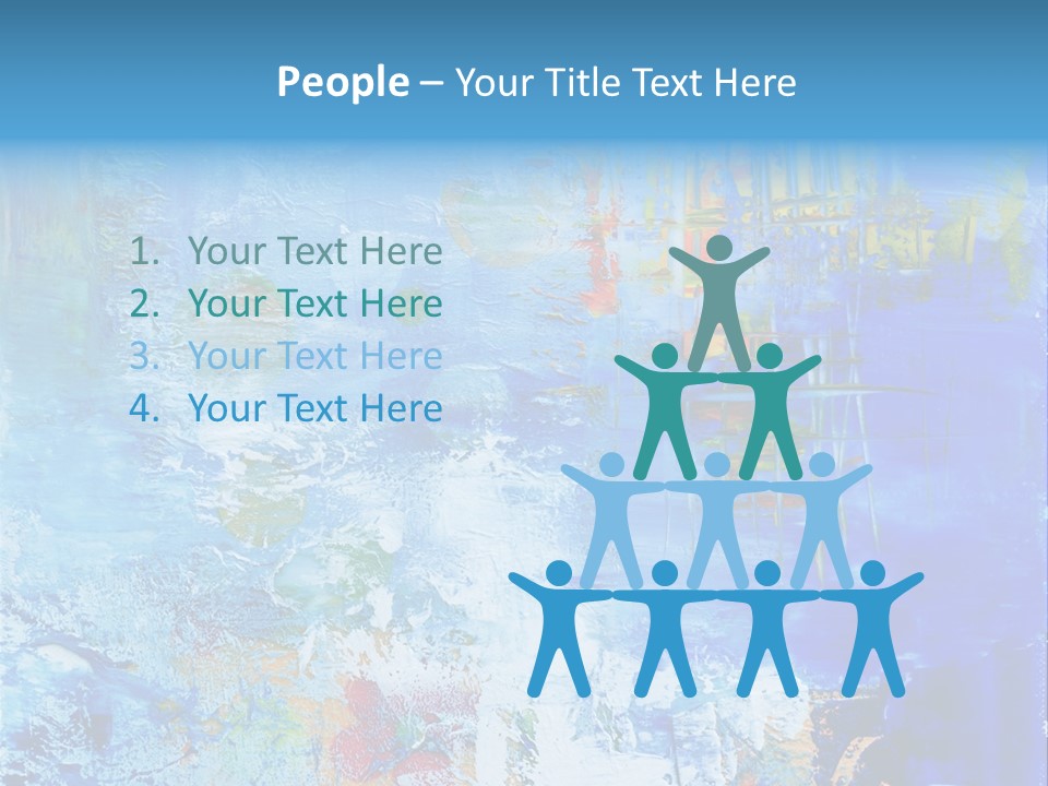 Art Abstract Background PowerPoint Template