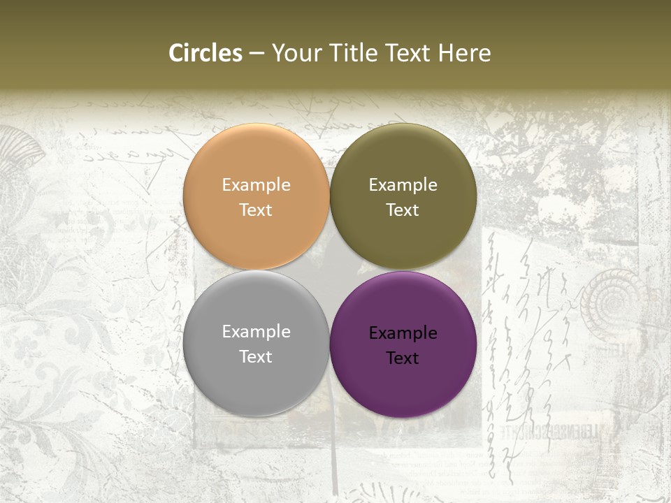 Illustration Collage Painting PowerPoint Template