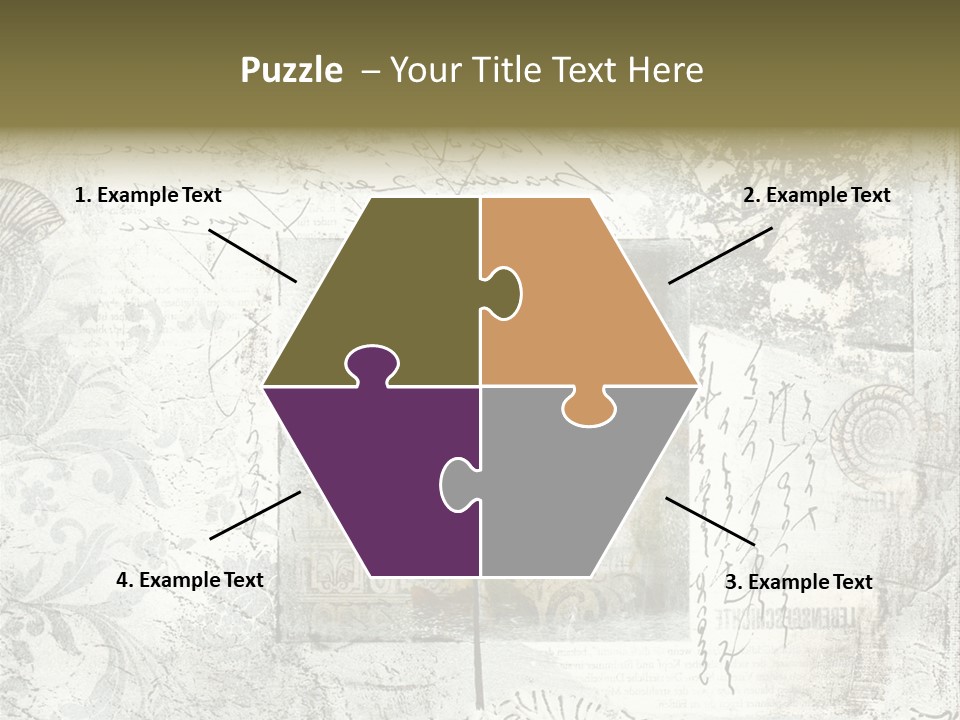 Illustration Collage Painting PowerPoint Template