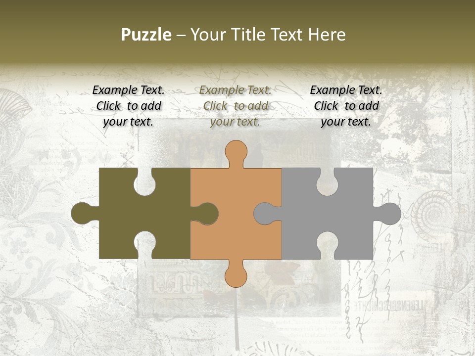 Illustration Collage Painting PowerPoint Template