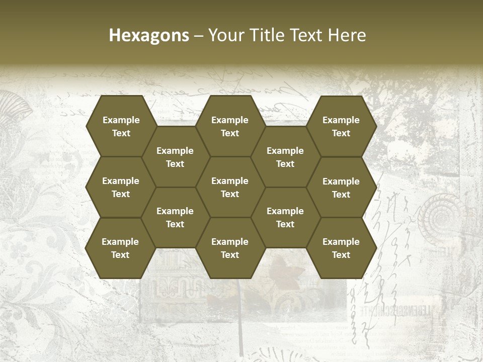 Illustration Collage Painting PowerPoint Template