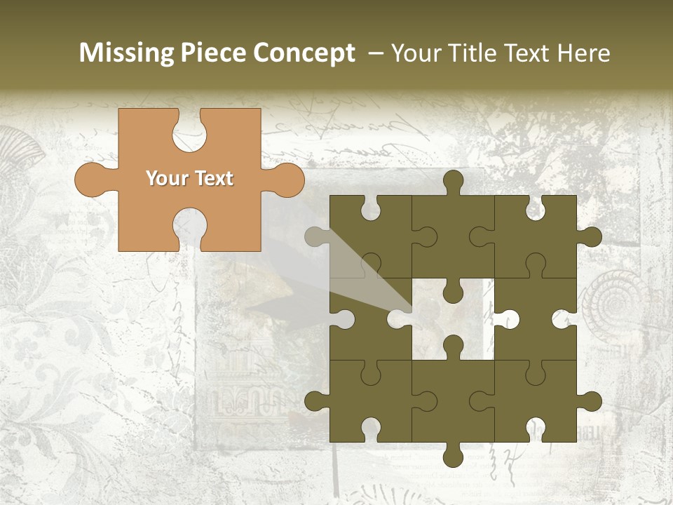 Illustration Collage Painting PowerPoint Template