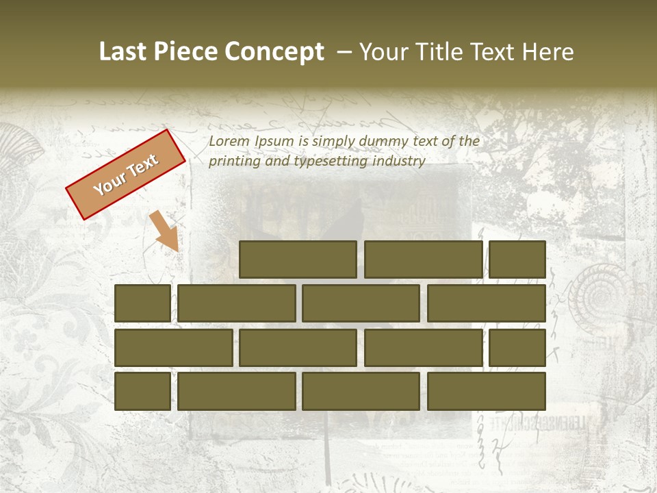 Illustration Collage Painting PowerPoint Template