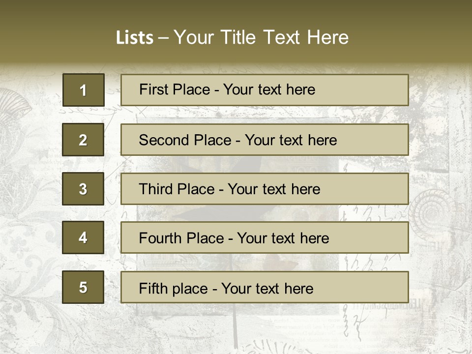 Illustration Collage Painting PowerPoint Template